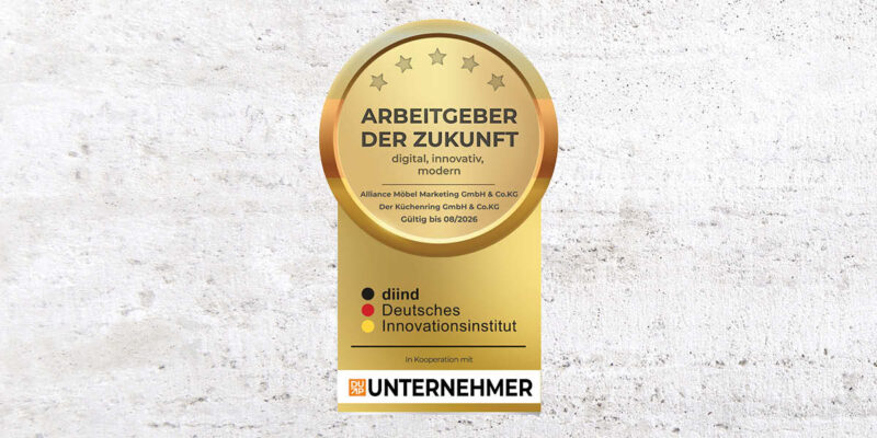 Bild vom Siegel DIND Arbeitgeber der Zukunft 2026