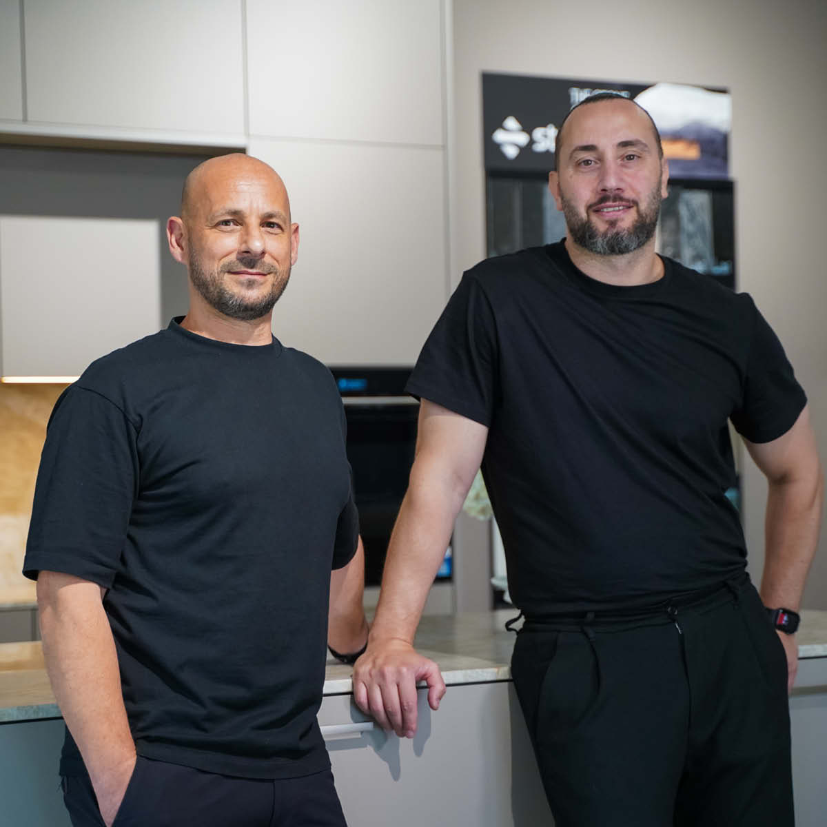 Inhaber des Küchenstudios: Savas Ötztürk und Scacchetti Massimiliano