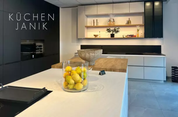 Innenaufnahme aus dem Küchenstudio Küchen Janik in Kempen.